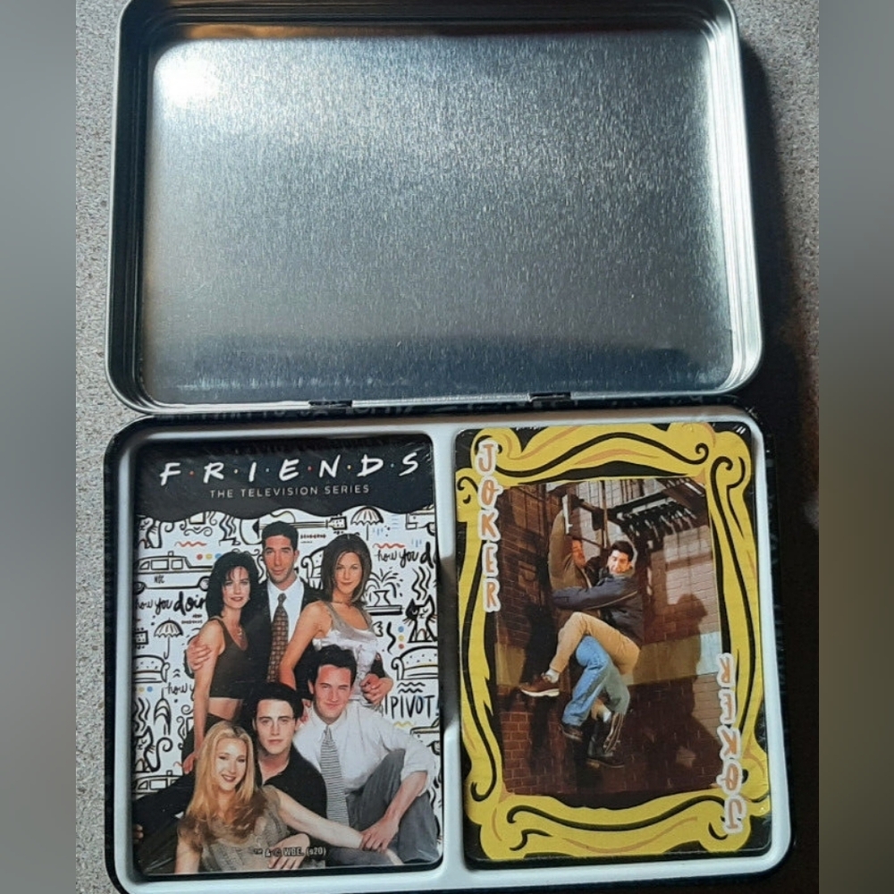 Friends TV Series Special Edition Playing Card Set-2 Unique Decks with Tin